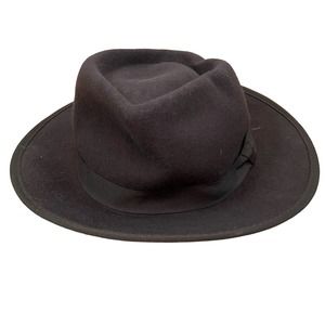 Indiana jones Black Fedora Hat